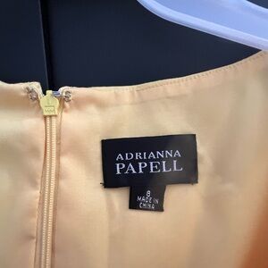 Adrianna Papell Women's Yellow Dress
